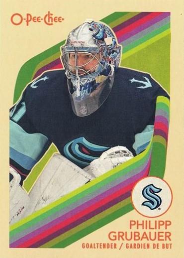 #164 Philipp Grubauer - Seattle Kraken - 2023-24 O-Pee-Chee - Retro Hockey