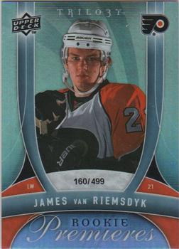 #164 James van Riemsdyk - Philadelphia Flyers - 2009-10 Upper Deck Trilogy Hockey