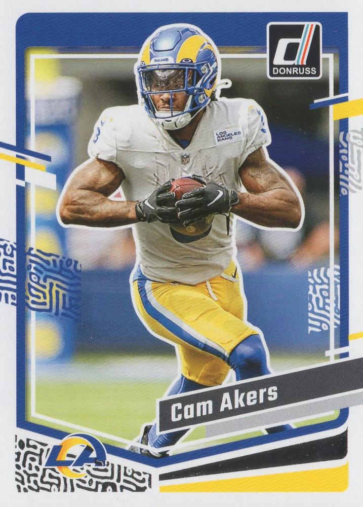 #164 Cam Akers - Los Angeles Rams - 2023 Donruss Football