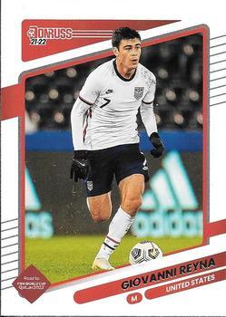 #164 Giovanni Reyna - USA - 2021-22 Donruss Road to FIFA World Cup Qatar 2022 Soccer