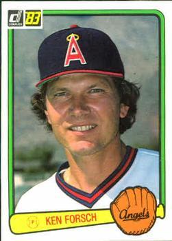#164 Ken Forsch - California Angels - 1983 Donruss Baseball