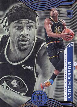 #164 Moses Moody - Golden State Warriors - 2021-22 Panini Illusions Basketball
