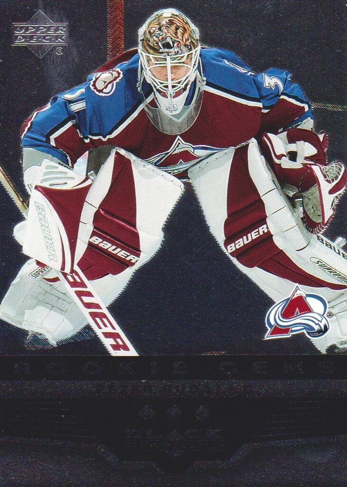#164 Peter Budaj - Colorado Avalanche - 2005-06 Upper Deck Black Diamond Hockey