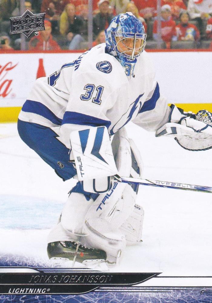#164 Jonas Johansson - Tampa Bay Lightning - 2024-25 Upper Deck Hockey