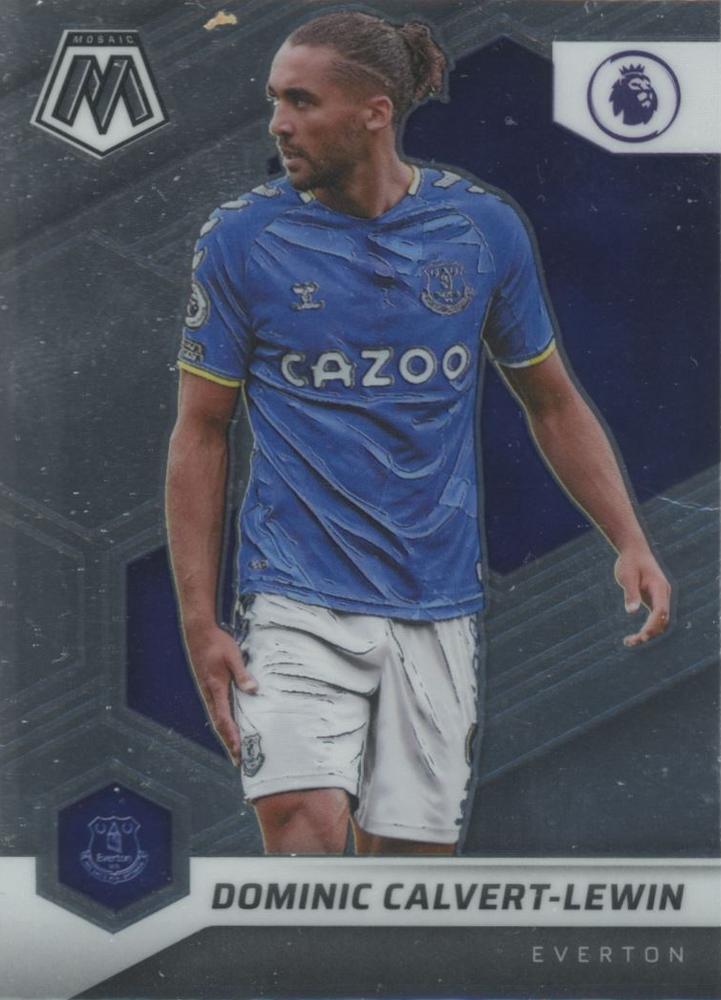 #164 Dominic Calvert-Lewin - Everton - 2021-22 Panini Mosaic Premier League Soccer
