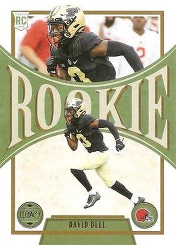 #164 David Bell - Cleveland Browns - 2022 Panini Legacy Football