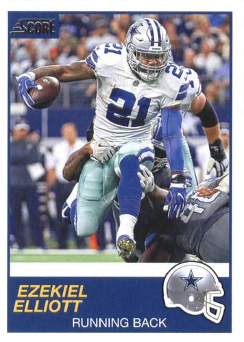 #164 Ezekiel Elliott - Dallas Cowboys - 2019 Score Football
