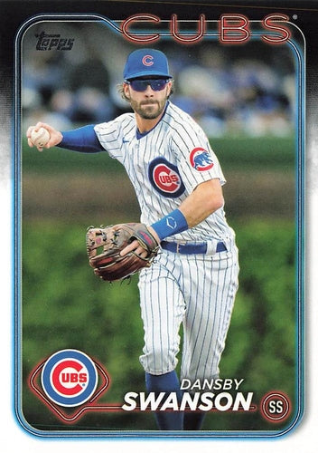 #164 Dansby Swanson - Chicago Cubs - 2024 Topps Baseball