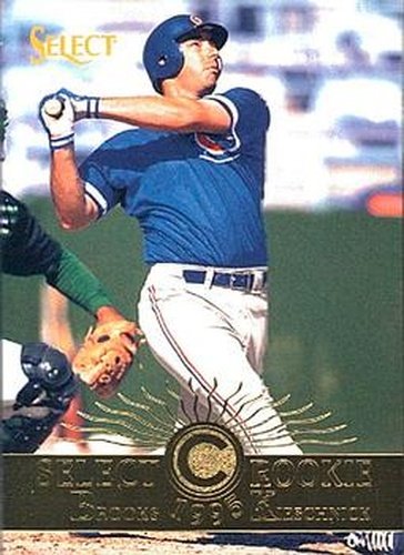 #164 Brooks Kieschnick - Chicago Cubs - 1995 Select Baseball