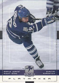 #164 Dimitri Khristich - Toronto Maple Leafs - 1999-00 Upper Deck Wayne Gretzky Hockey