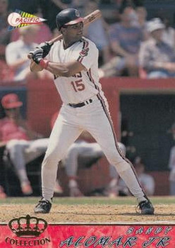 #164b Sandy Alomar Jr. - Cleveland Indians - 1994 Pacific Baseball