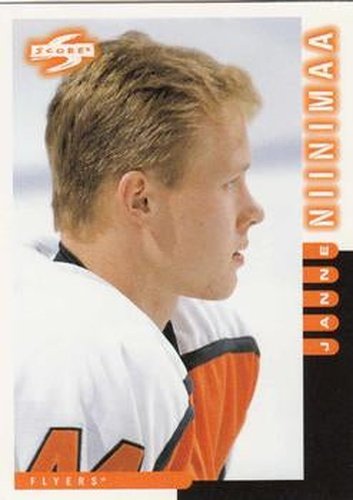 #165 Janne Niinimaa - Philadelphia Flyers - 1997-98 Score Hockey