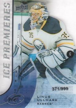#165 - Linus Ullmark - Buffalo Sabres - 2015-16 Upper Deck Ice Hockey