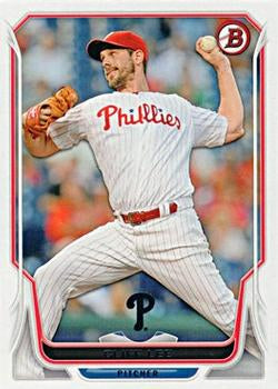 #165 Cliff Lee - Philadelphia Phillies - 2014 Bowman Baseball