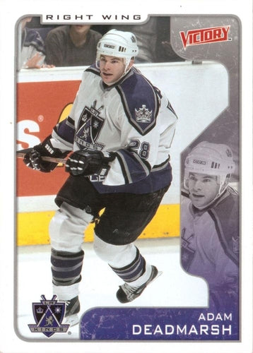 #165 Adam Deadmarsh - Los Angeles Kings - 2001-02 Upper Deck Victory Hockey