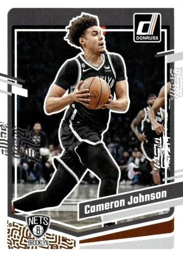 #165 Cameron Johnson - Brooklyn Nets - 2023-24 Donruss Basketball
