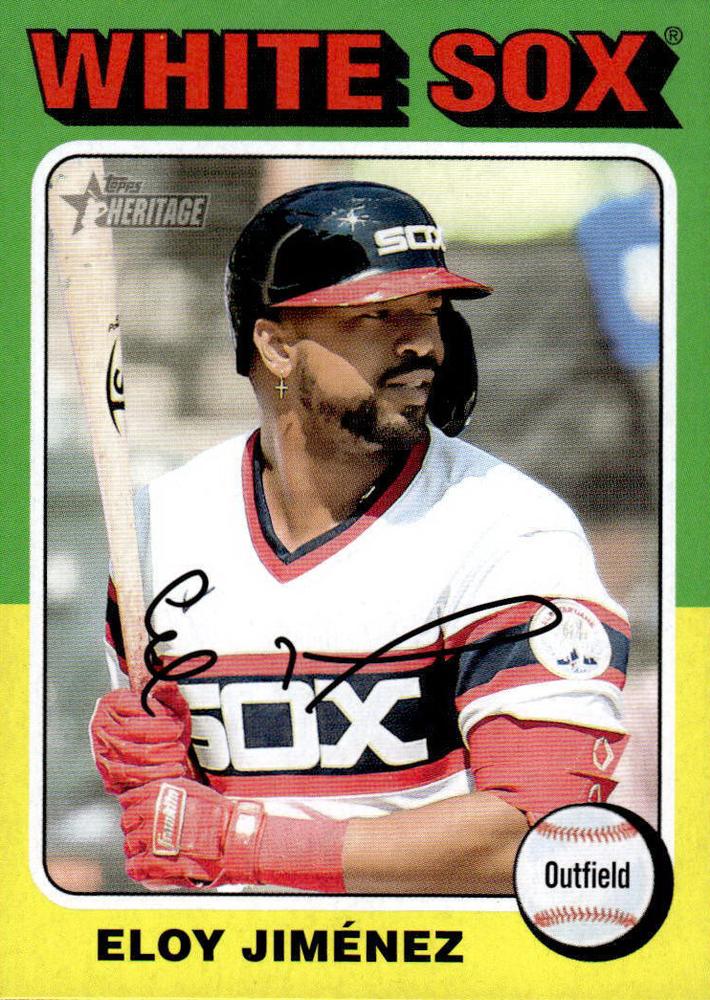 #165 Eloy Jiménez - Chicago White Sox - 2024 Topps Heritage Baseball