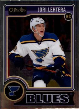 #165 Jori Lehtera - St. Louis Blues - 2014-15 O-Pee-Chee Platinum Hockey