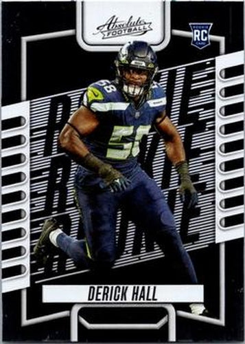 #165 Derick Hall - Seattle Seahawks - 2023 Panini Absolute Football