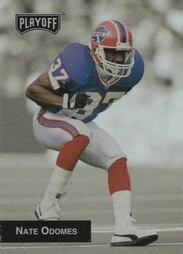 #165 Nate Odomes - Buffalo Bills - 1993 Playoff Football