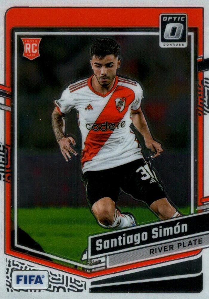 #166 Santiago Simon - River Plate - 2023-24 Donruss - Optic Soccer