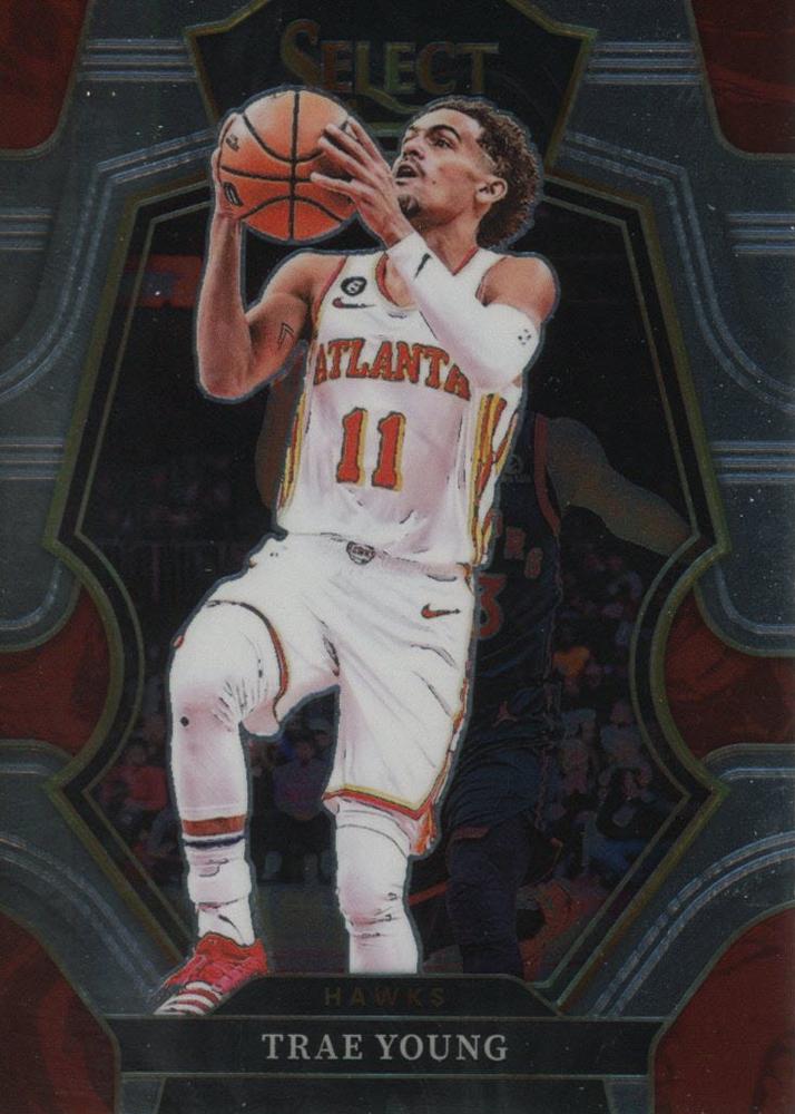 #166 Trae Young - Atlanta Hawks - 2022-23 Panini Select Basketball