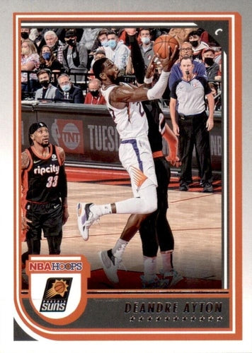 #166 Deandre Ayton - Phoenix Suns - 2022-23 Hoops Basketball