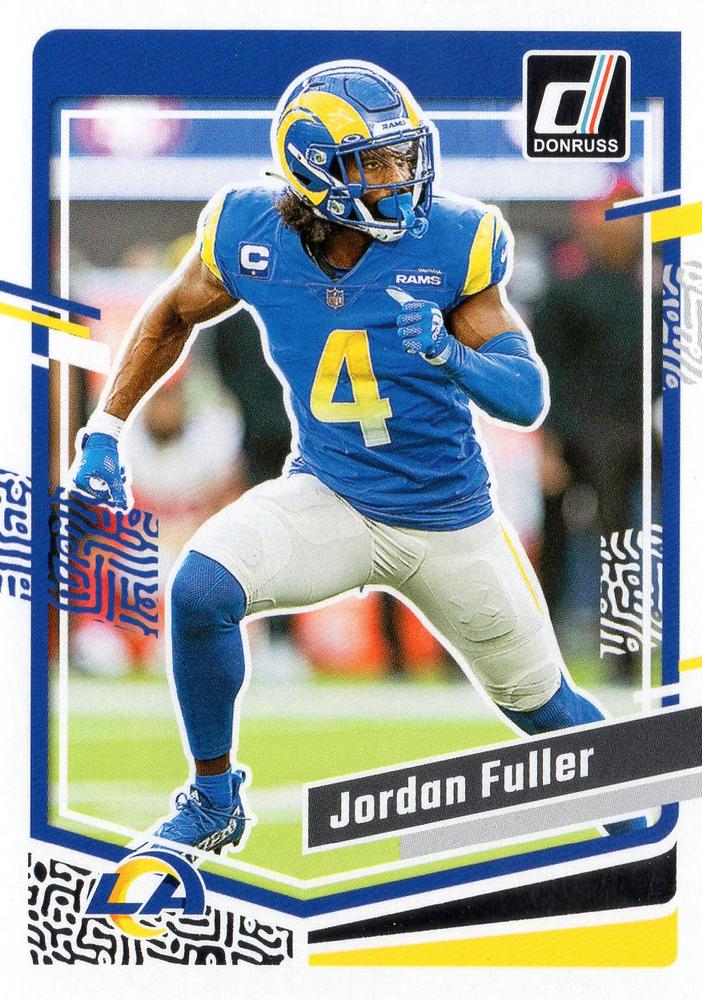 #166 Jordan Fuller - Los Angeles Rams - 2023 Donruss Football