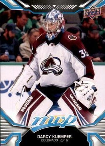 #166 Darcy Kuemper - Colorado Avalanche - 2022-23 Upper Deck MVP Hockey