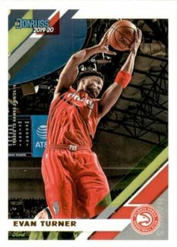 #166 Evan Turner - Atlanta Hawks - 2019-20 Donruss Basketball