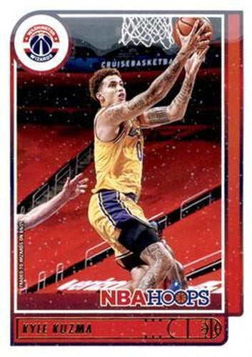 #166 Kyle Kuzma - Washington Wizards - 2021-22 Hoops Winter Basketball