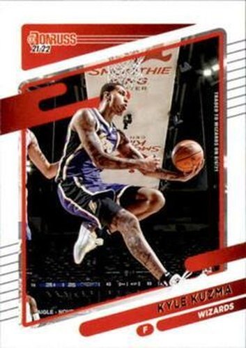 #166 Kyle Kuzma - Washington Wizards - 2021-22 Donruss Basketball