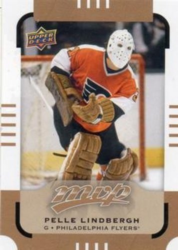 #166 Pelle Lindbergh - Philadelphia Flyers - 2015-16 Upper Deck MVP Hockey