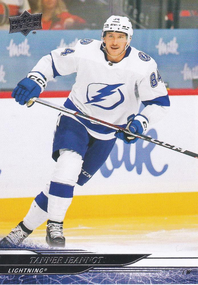 #166 Tanner Jeannot - Tampa Bay Lightning - 2024-25 Upper Deck Hockey