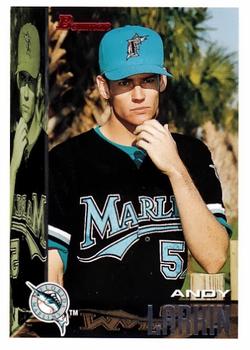#166 Andy Larkin - Florida Marlins - 1995 Bowman Baseball