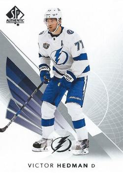 #7 Victor Hedman - Tampa Bay Lightning - 2017-18 SP Authentic Hockey