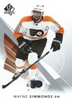 #8 Wayne Simmonds - Philadelphia Flyers - 2017-18 SP Authentic Hockey