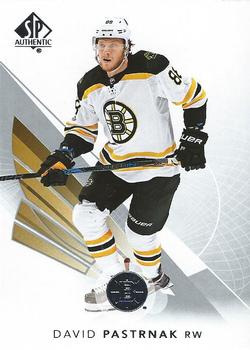 #18 David Pastrnak - Boston Bruins - 2017-18 SP Authentic Hockey