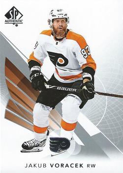 #63 Jakub Voracek - Philadelphia Flyers - 2017-18 SP Authentic Hockey
