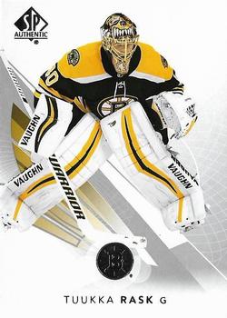 #93 Tuukka Rask - Boston Bruins - 2017-18 SP Authentic Hockey