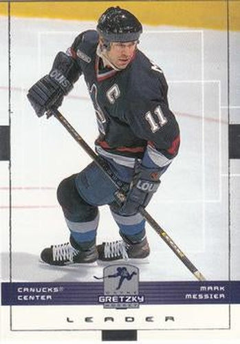 #167 Mark Messier - Vancouver Canucks - 1999-00 Upper Deck Wayne Gretzky Hockey