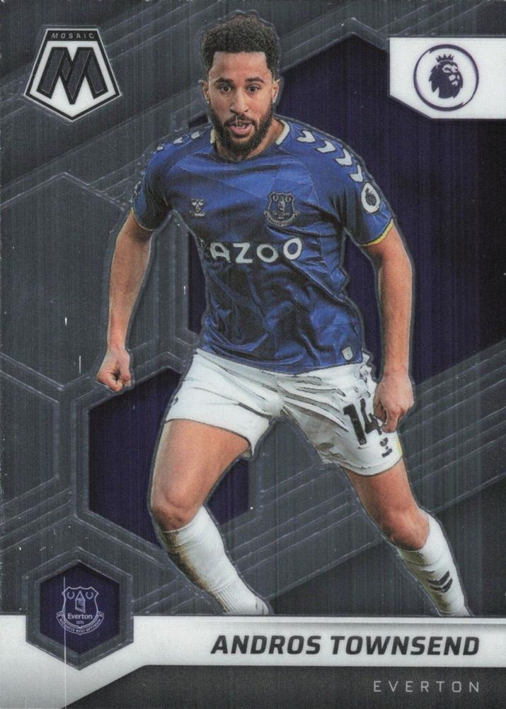 #167 Andros Townsend - Everton - 2021-22 Panini Mosaic Premier League Soccer