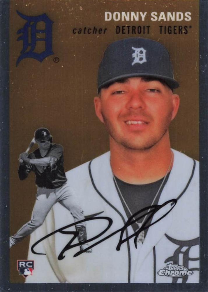 #167 Donny Sands - Detroit Tigers - 2023 Topps Chrome Platinum Anniversary Baseball