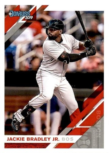 #167 Jackie Bradley Jr. - Boston Red Sox - 2019 Donruss Baseball
