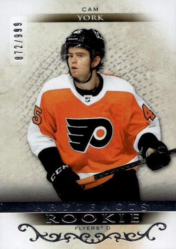 #167 Cam York - Philadelphia Flyers - 2021-22 Upper Deck Artifacts Hockey