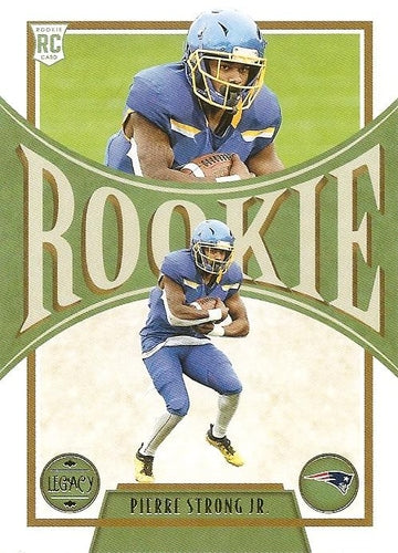 #167 Pierre Strong Jr. - New England Patriots - 2022 Panini Legacy Football
