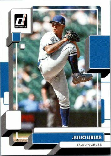 #167 Julio Urias - Los Angeles Dodgers - 2022 Donruss Baseball
