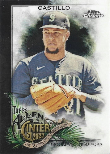 #167 Luis Castillo - Seattle Mariners - 2022 Topps Allen & Ginter Chrome Baseball