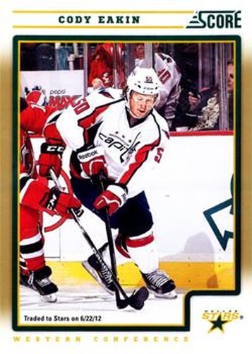 #167 Cody Eakin - Dallas Stars - 2012-13 Score - Gold Rush Hockey