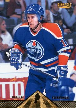 #167 Mariusz Czerkawski - Edmonton Oilers - 1996-97 Pinnacle Hockey